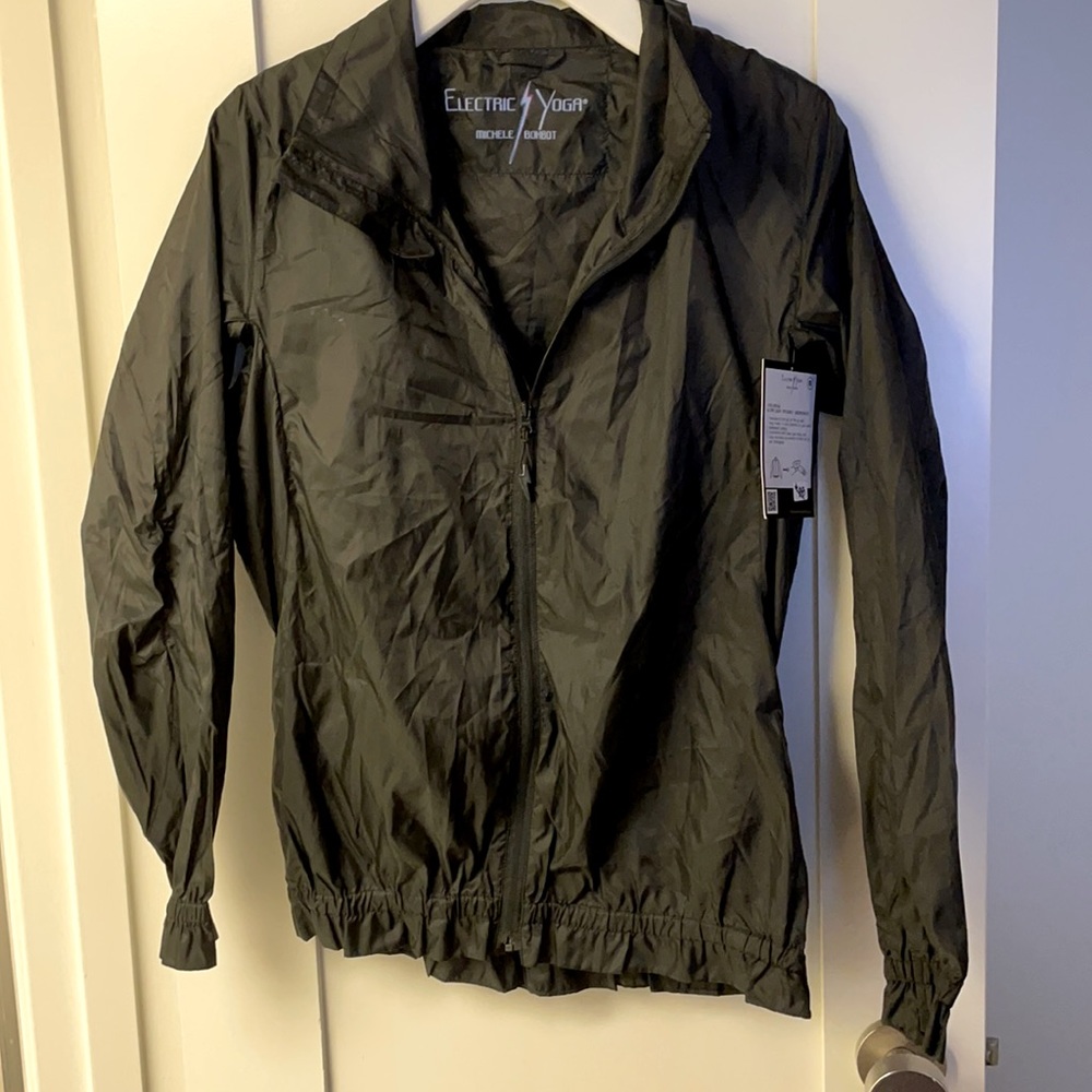 Electric Yoga Ultra Light Packable Windbreaker NWT